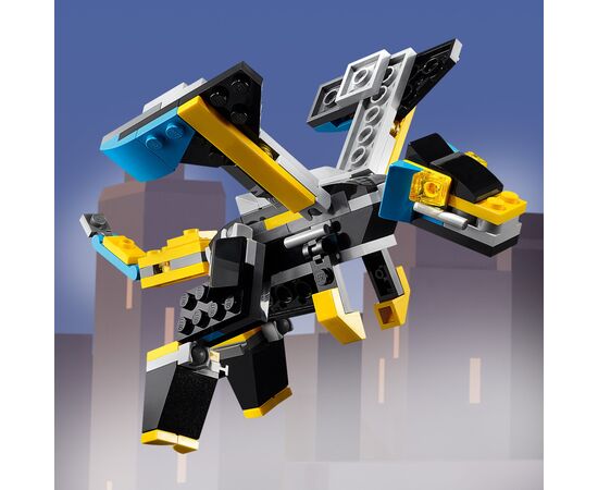 Конструктор LEGO Creator Суперробот 159 деталей (31124), зображення 7 Конструктор LEGO Creator Суперробот 159 деталей (31124), зображення 7