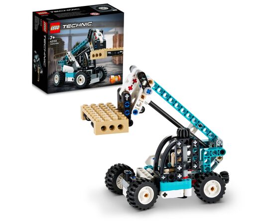 Конструктор LEGO Technic Телескопический погрузчик 143 деталей (42133), изображение 2 Конструктор LEGO Technic Телескопический погрузчик 143 деталей (42133), изображение 2