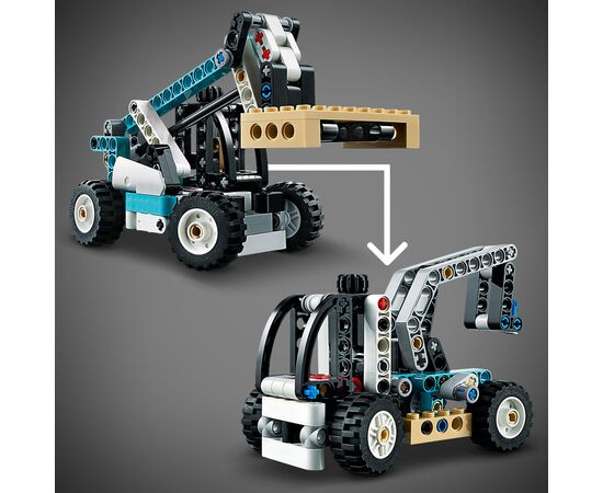 Конструктор LEGO Technic Телескопический погрузчик 143 деталей (42133), изображение 8 Конструктор LEGO Technic Телескопический погрузчик 143 деталей (42133), изображение 8