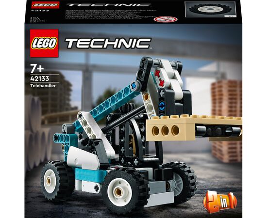 Конструктор LEGO Technic Телескопічний навантажувач 143 деталей (42133)