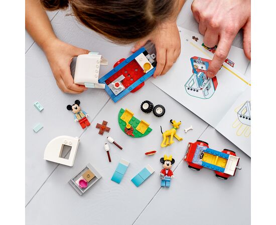 Конструктор LEGO Mickey and Friends Туристический поход Микки Маус и Минни Маус 103 деталей (10777), изображение 4 Конструктор LEGO Mickey and Friends Туристический поход Микки Маус и Минни Маус 103 деталей (10777), изображение 4