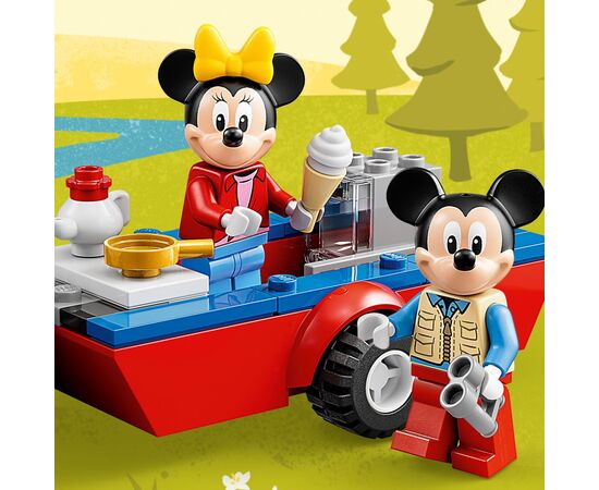 Конструктор LEGO Mickey and Friends Туристический поход Микки Маус и Минни Маус 103 деталей (10777), изображение 7 Конструктор LEGO Mickey and Friends Туристический поход Микки Маус и Минни Маус 103 деталей (10777), изображение 7