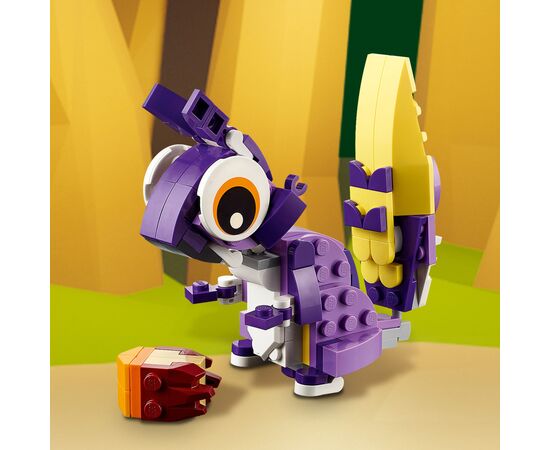 Конструктор LEGO Creator Удивительные лесные жители 175 деталей (31125), изображение 5 Конструктор LEGO Creator Удивительные лесные жители 175 деталей (31125), изображение 5