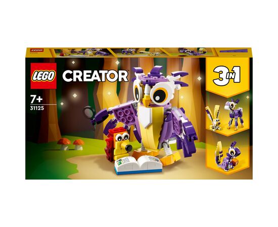 Конструктор LEGO Creator Удивительные лесные жители 175 деталей (31125)