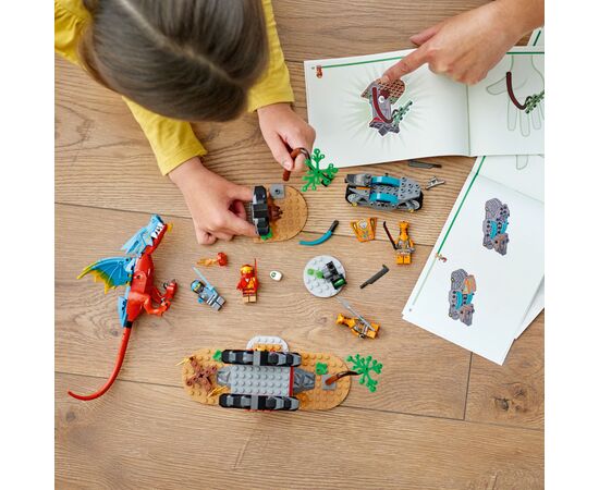 Конструктор LEGO Ninjago Храм ниндзя-дракона 161 деталь (71759), изображение 5 Конструктор LEGO Ninjago Храм ниндзя-дракона 161 деталь (71759), изображение 5