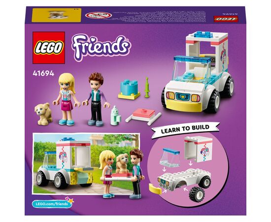 Конструктор LEGO Friends Швидка ветеринарна допомога 54 деталі (41694), зображення 10