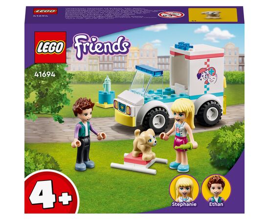 Конструктор LEGO Friends Скорая ветеринарная помощь 54 детали (41694)