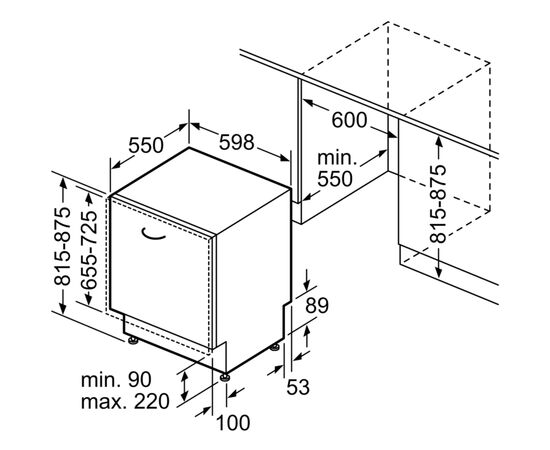 Посудомийна машина Bosch SMV4HVX00K, зображення 8 Посудомийна машина Bosch SMV4HVX00K, зображення 8