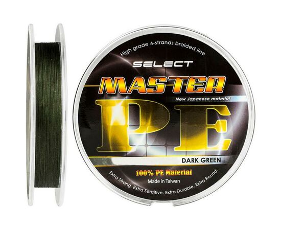 Шнур Select Master PE 150m 0.06мм 9кг (1870.01.70)