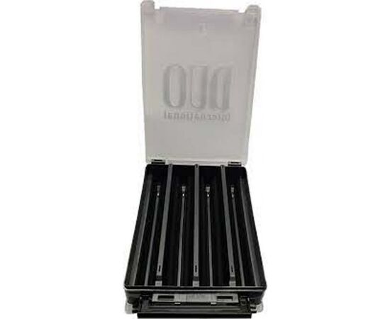 Коробка рыболова DUO Reversible Lure Case 180 Pearl Black/Clear (34.31.92), изображение 2 Коробка рыболова DUO Reversible Lure Case 180 Pearl Black/Clear (34.31.92), изображение 2