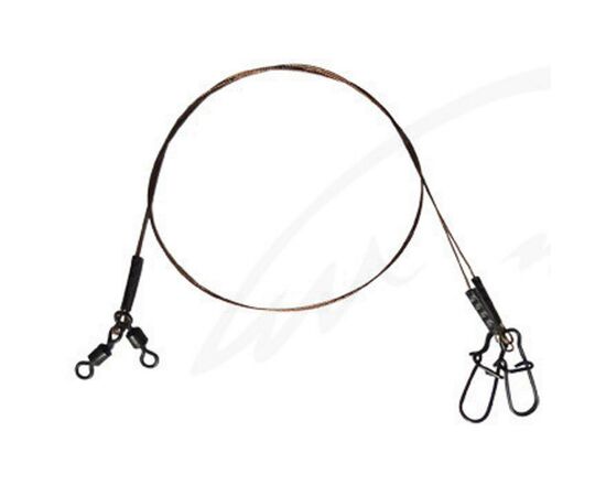 Поводок Ukrspin Orange Spinning плетеный сталь AFW 1х19 15см 10кг(22lb)/0.3м (1590.03.07), изображение 2 Поводок Ukrspin Orange Spinning плетеный сталь AFW 1х19 15см 10кг(22lb)/0.3м (1590.03.07), изображение 2