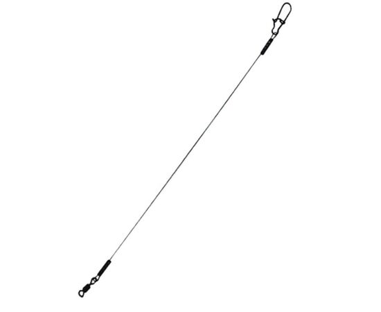 Поводок Ukrspin титан AFW с вертлюгом 17см 12кг(25lb)/0.38мм (1590.00.35), изображение 2 Поводок Ukrspin титан AFW с вертлюгом 17см 12кг(25lb)/0.38мм (1590.00.35), изображение 2