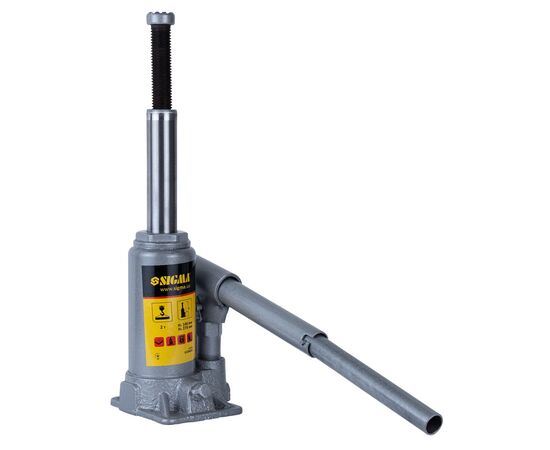 Домкрат Sigma гидравлический бутылочный 2т H 148-278мм (6106021), изображение 3