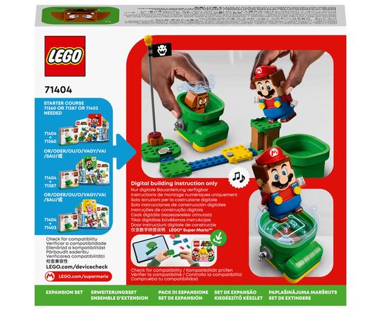 Конструктор LEGO Super Mario Додатковий набір «Черевик Гумби» (71404), зображення 10 Конструктор LEGO Super Mario Додатковий набір «Черевик Гумби» (71404), зображення 10