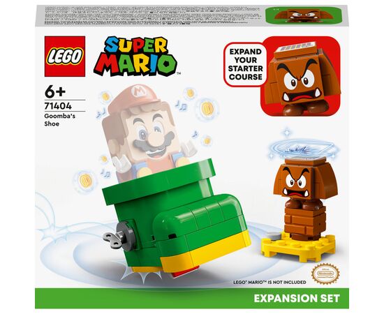 Конструктор LEGO Super Mario Дополнительный набор «Ботинок Гумбы» (71404)