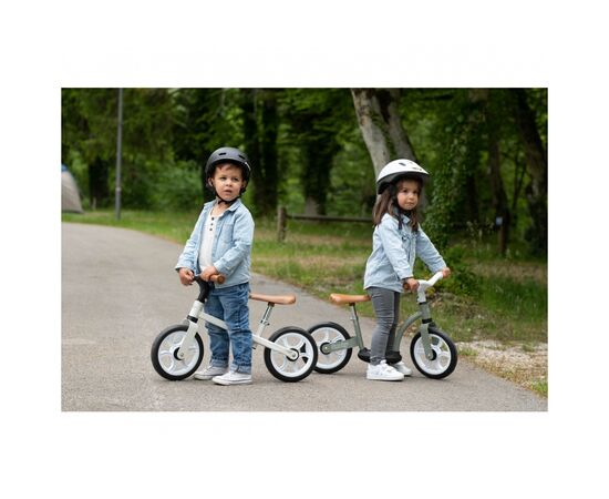 Біговел Smoby Toys Комфорт з підніжкою Сірий (770126), зображення 4 Біговел Smoby Toys Комфорт з підніжкою Сірий (770126), зображення 4