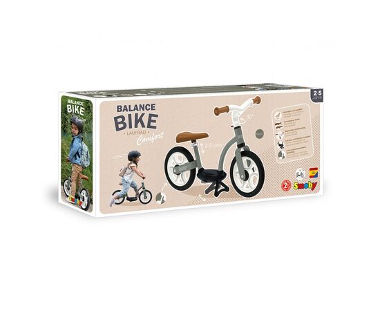 Біговел Smoby Toys Комфорт з підніжкою Сірий (770126), зображення 7 Біговел Smoby Toys Комфорт з підніжкою Сірий (770126), зображення 7