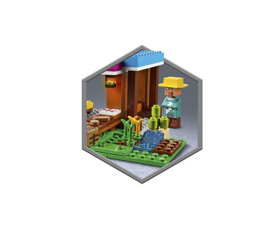 Конструктор LEGO Minecraft Пекарня 154 детали (21184), изображение 6 Конструктор LEGO Minecraft Пекарня 154 детали (21184), изображение 6