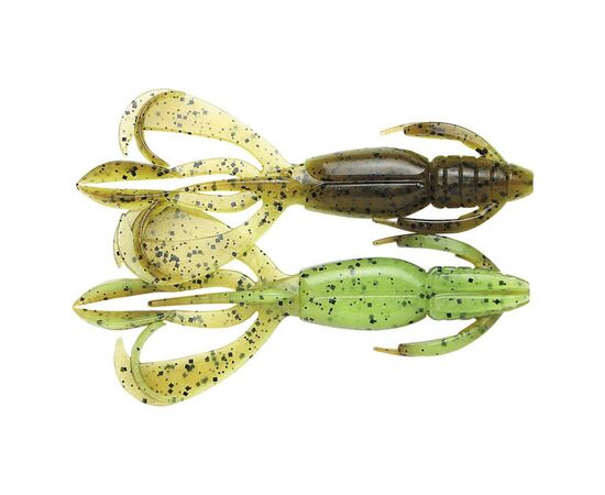 Силикон рыболовный Keitech Crazy Flapper 3.6" 401 Green Pumpkin PP. Chart. (1551.04.11)