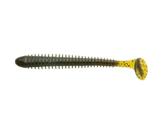Силікон рибальський Keitech Swing Impact 4.5" 101 Green Pumpkin PP. (1551.06.14)