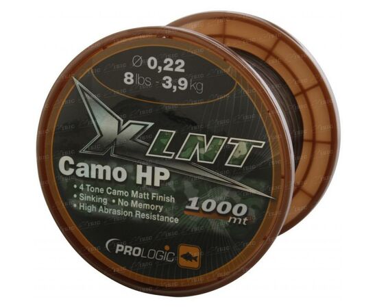 Ліска Prologic XLNT HP 1000m 14lbs 6.6kg 0.30mm Camo (1846.02.24)