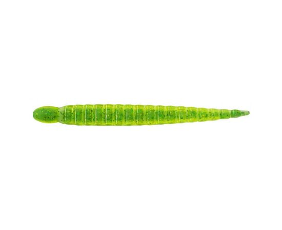 Силикон рыболовный Keitech Custom Leech 3" (10 шт/упак) ц:424 lime chartreuse (1551.06.44)
