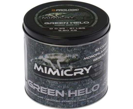 Леска Prologic Mimicry Green Helo 1000m 0.28mm 13lb/6.2kg (1846.12.77), изображение 2 Леска Prologic Mimicry Green Helo 1000m 0.28mm 13lb/6.2kg (1846.12.77), изображение 2