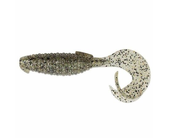 Силикон рыболовный Keitech Flapper Grub 4" (7 шт/упак) ц:320 silver shad (1551.09.49)