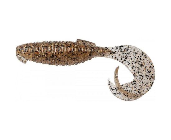 Силикон рыболовный Keitech Flapper Grub 4" (7 шт/упак) ц:321 gold shad (1551.09.50)