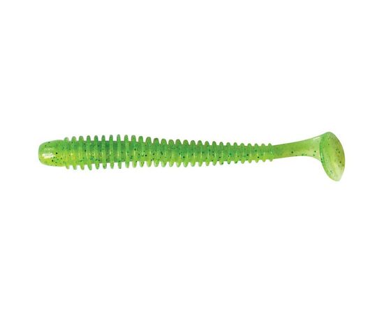 Силикон рыболовный Keitech Swing Impact 4" (8 шт/упак) ц:424 lime chartreuse (1551.01.55)