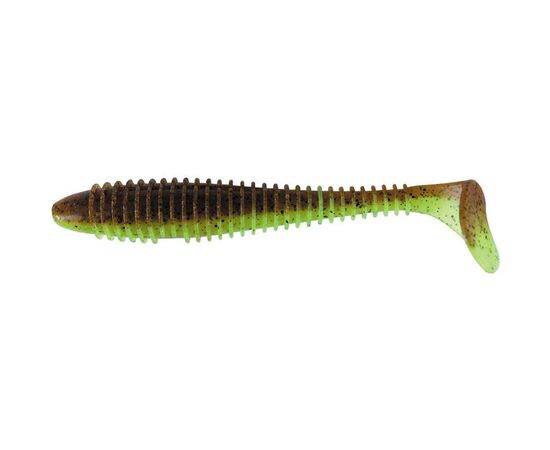 Силикон рыболовный Keitech Swing Impact FAT 3.8" (6 шт/упак) ц:401 greenpumpkinpp.chart (1551.03.15)