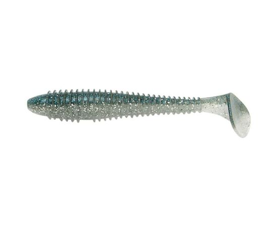 Силикон рыболовный Keitech Swing Impact FAT 3.8" (6 шт/упак) ц:431 silver shiner (1551.01.08)