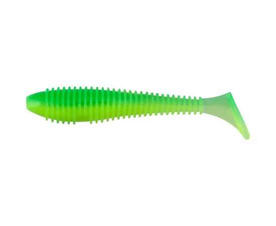 Силикон рыболовный Keitech Swing Impact FAT 3.8" (6 шт/упак) ц:ea#11 limechartreuseglow (1551.07.19)