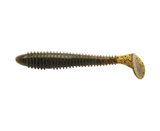 Силикон рыболовный Keitech Swing Impact FAT 4.3" (6 шт/упак) ц:101 green pumpkin pp. (1551.08.67)
