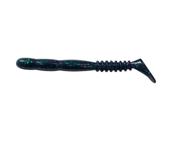 Силикон рыболовный Reins ROCKVIBE SHAD 3" 012 Junebug 15шт (1552.01.39)