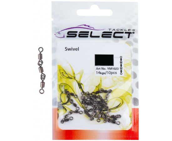 Вертлюг Select YM1023 потрійний size 4 10шт/уп (1870.24.97)