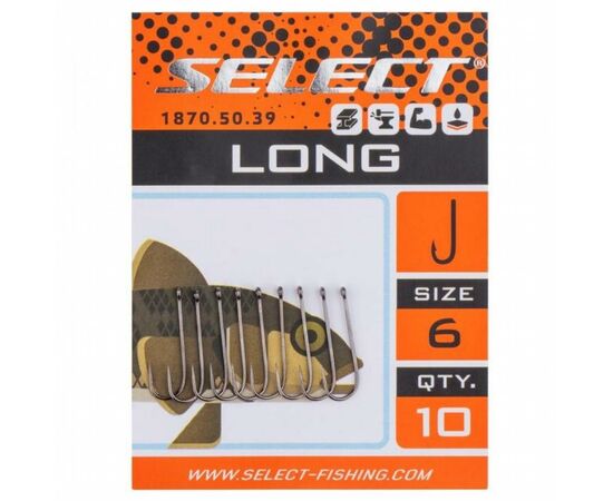 Крючок Select Long 08 (10 шт/уп) (1870.51.38), изображение 2 Крючок Select Long 08 (10 шт/уп) (1870.51.38), изображение 2