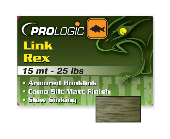 Поводковый материал Prologic Link Rex 15m 50lbs Camo Silt (1846.01.05)