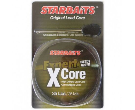 Поводковый материал Starbaits Coated Fibre Tec Weedy Green 35 LB 20м (32.27.48)