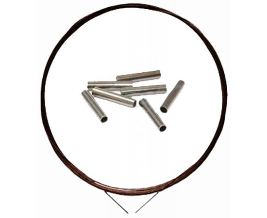 Поводковый материал Ukrspin Orange Spinning титан набор 7кг 1м + 10 трубочек (1590.01.25), изображение 2 Поводковый материал Ukrspin Orange Spinning титан набор 7кг 1м + 10 трубочек (1590.01.25), изображение 2