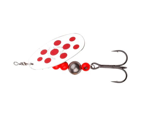 Блесна Savage Gear Caviar Spinner 3 9.5g 04-Fluo Orange Silver (1854.05.56)