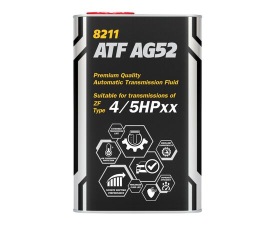 Трансмісійна олива Mannol ATF AG52 AUTOMATIC SPECIAL 1л Metal (MN8211-1ME)