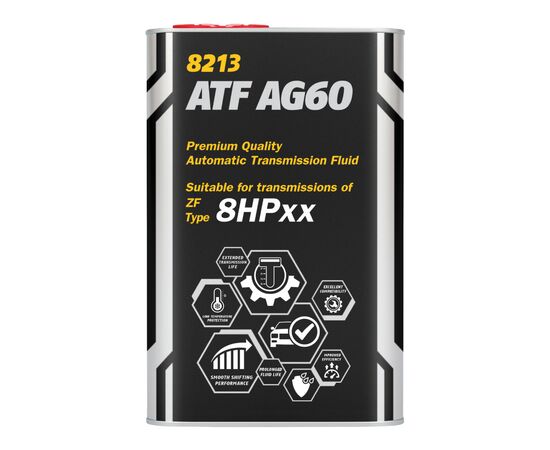 Трансмиссионное масло Mannol ATF AG60 1л Metal (MN8213-1ME)
