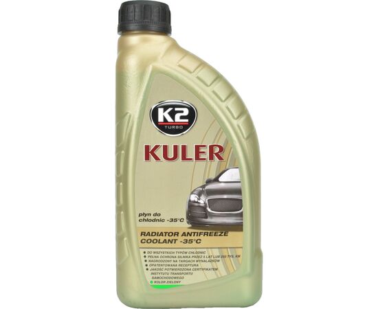 Антифриз K2 KULER -35C 1л GREEN (T201Z)