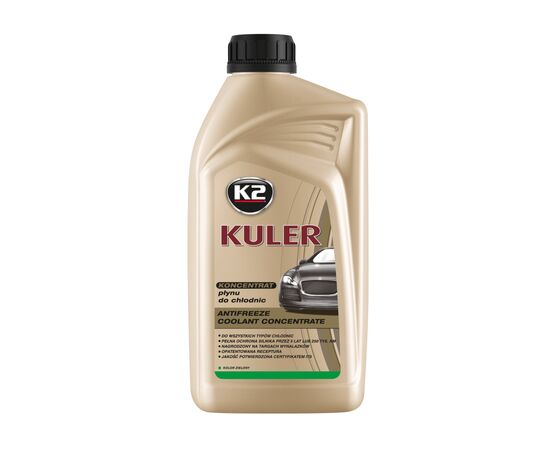 Антифриз K2 KULER KONC. 1л GREEN (T211Z), изображение 5 Антифриз K2 KULER KONC. 1л GREEN (T211Z), изображение 5