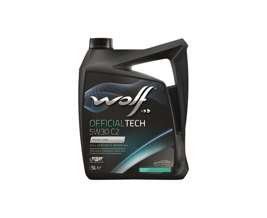 Моторное масло Wolf OFFICIALTECH 5W30 C2 5л (8309113)