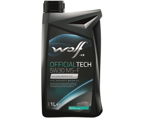 Моторное масло Wolf OFFICIALTECH 5W30 MS-F 1л (8308611)