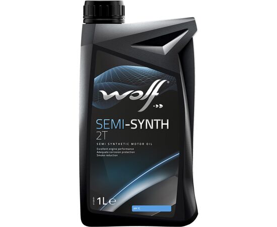 Моторное масло Wolf SEMI-SYNTH 2T 1л (8301803)