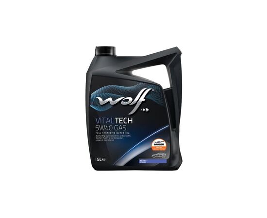 Моторное масло Wolf VITALTECH 5W40 GAS 5л (8326097)