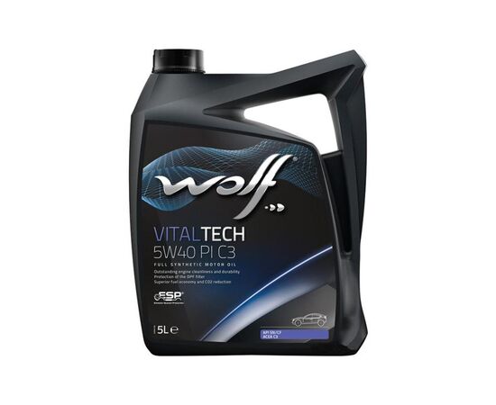 Моторна олива Wolf VITALTECH 5W40 PI C3 5л (8303012)